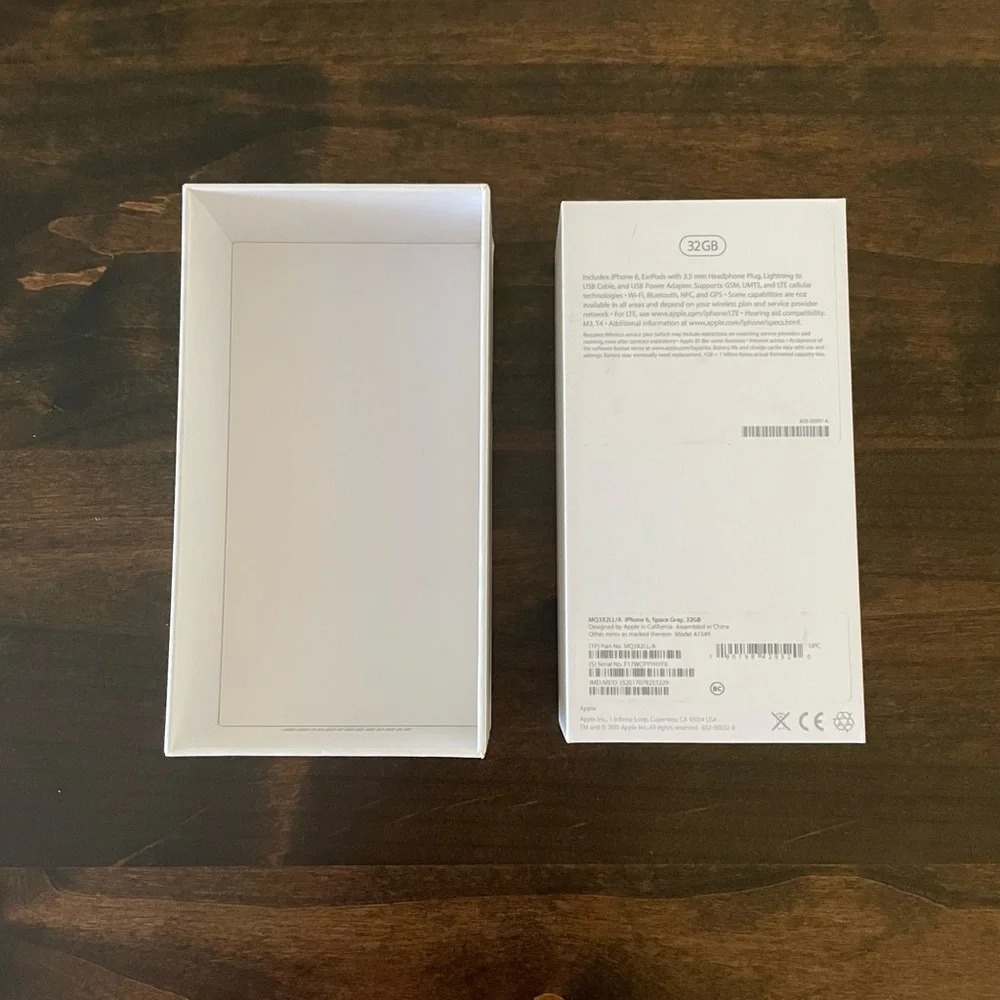 Apple iPhone 6 Box Only